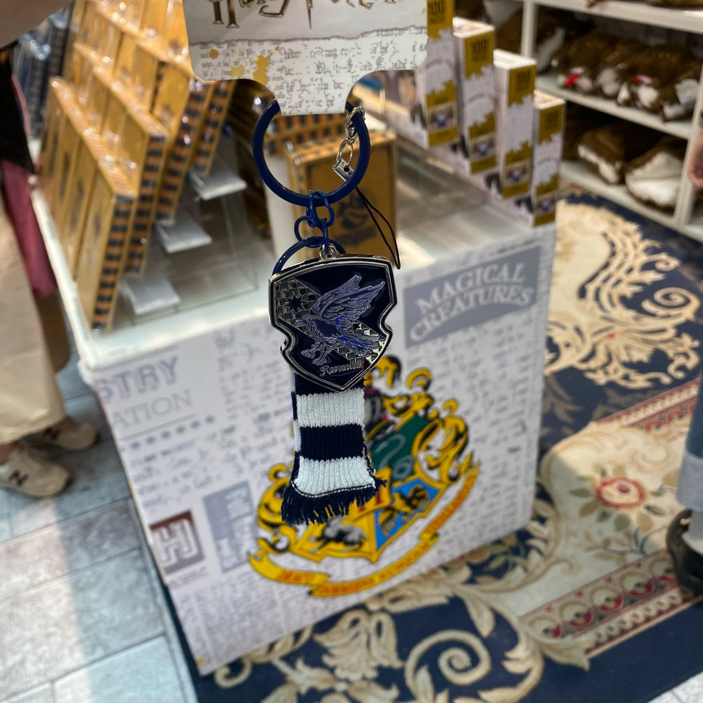 Hogwarts Houses Scarf and pendant Keychain Gryffindor/Slytherin/Ravenclaw/Hufflepuff