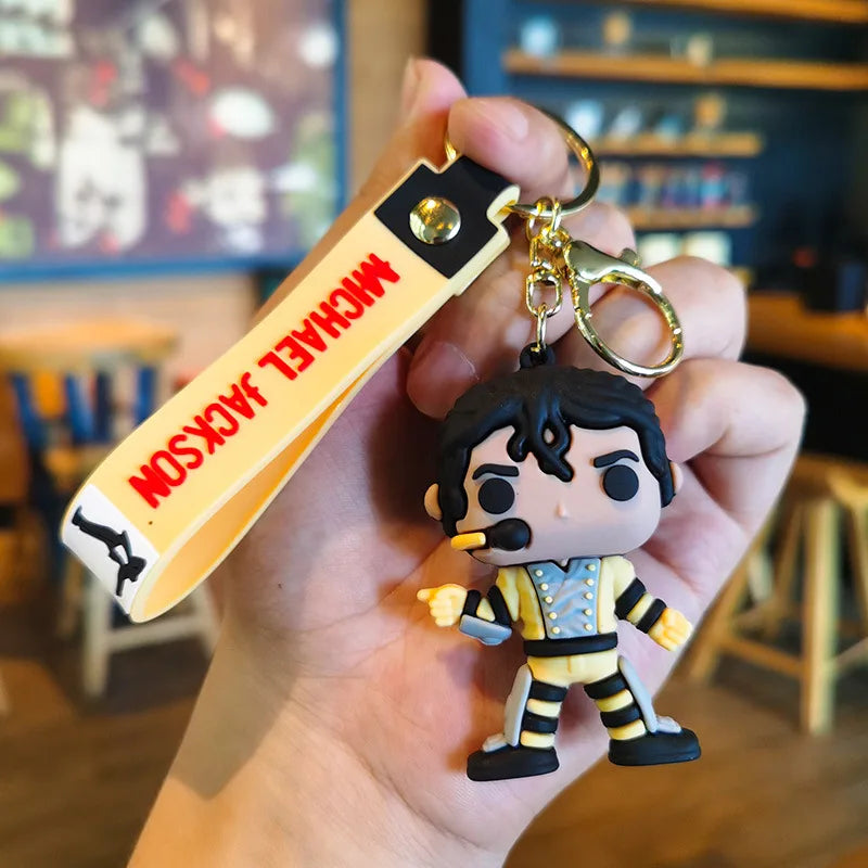 Michael Jackson Keychain