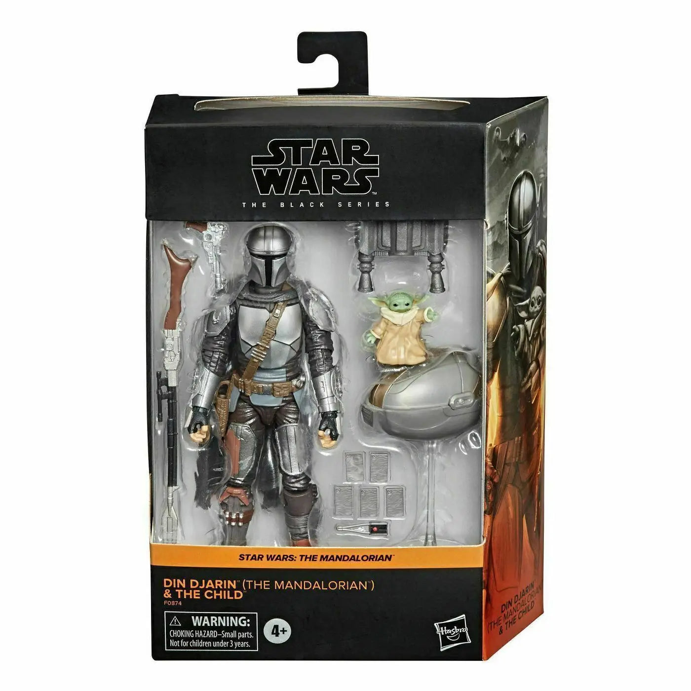 Star Wars Action Figure Mandalorian and Baby Yoda