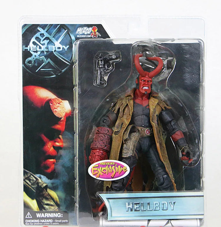 Hellboy Action Figure 3 Versions