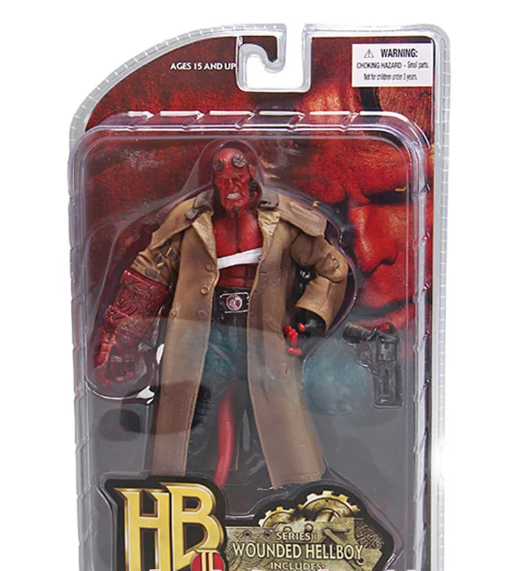 Hellboy Action Figure 3 Versions