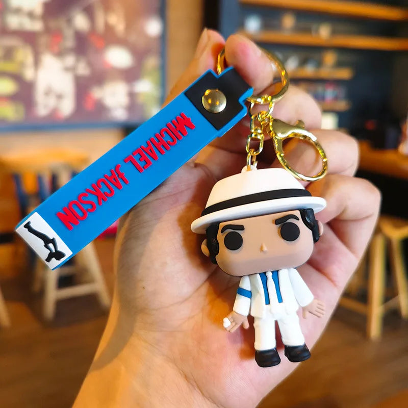 Michael Jackson Keychain