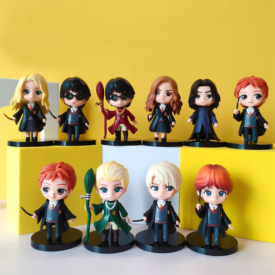 Harry Potter Characters Mini Figures Anime Style