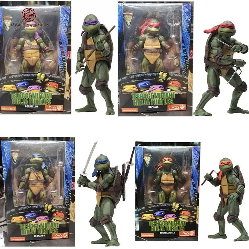 Teenage Mutant Ninja Turtles Action Figures 1990 Version