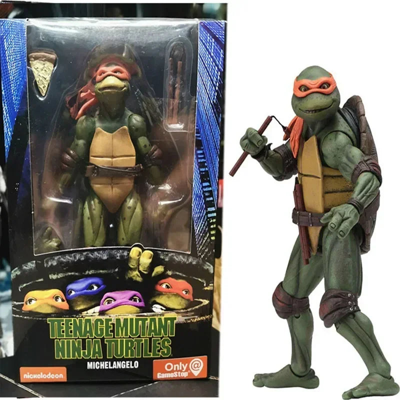 Teenage Mutant Ninja Turtles Action Figures 1990 Version