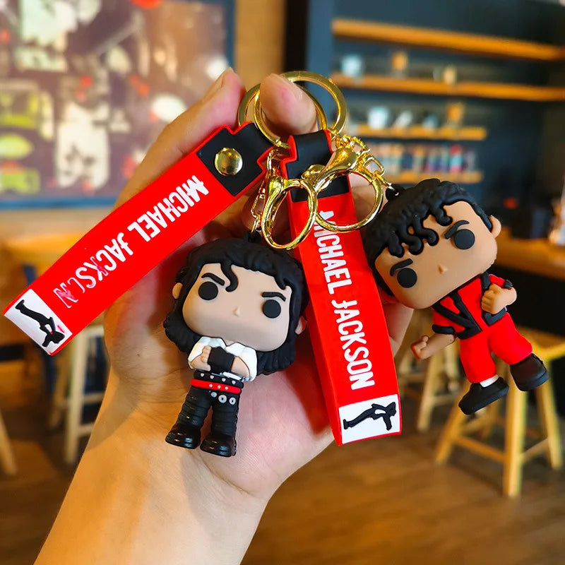 Michael Jackson Keychain