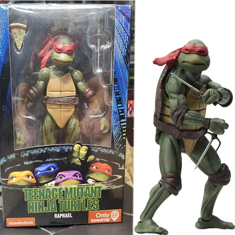 Teenage Mutant Ninja Turtles Action Figures 1990 Version