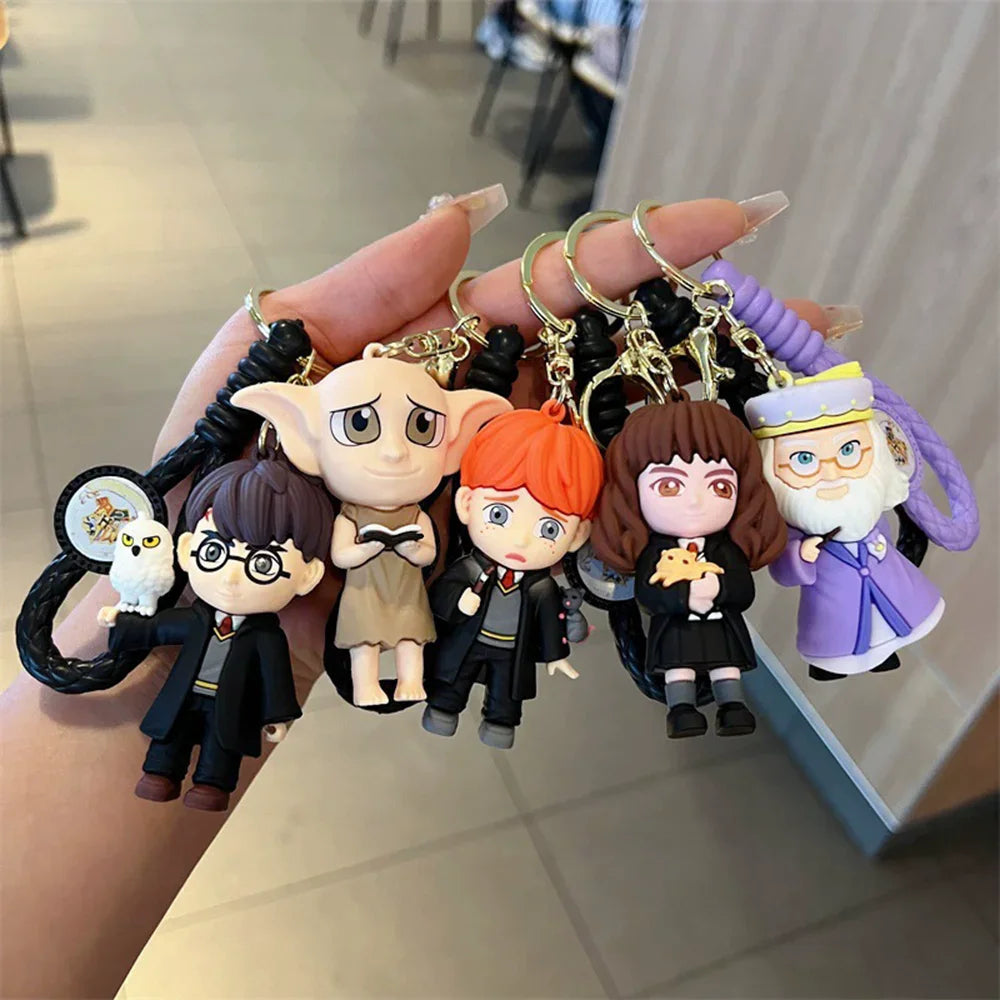 Harry Potter Keychain Anime Style