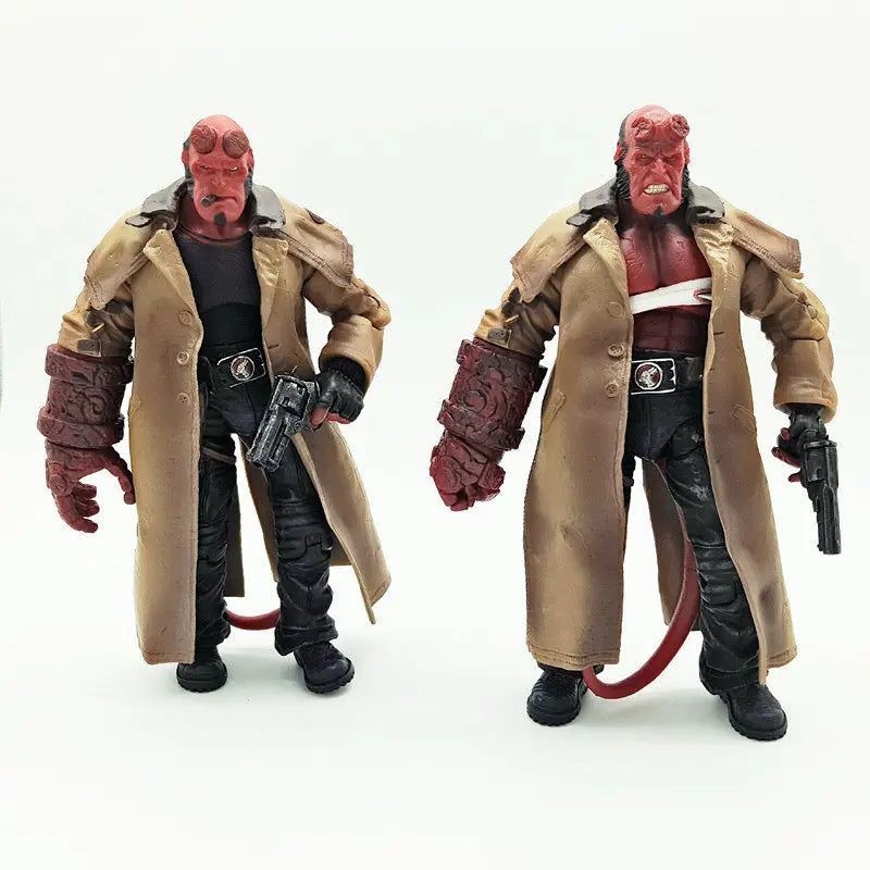 Hellboy Action Figure 3 Versions