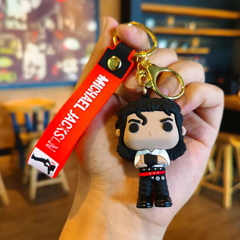 Michael Jackson Keychain