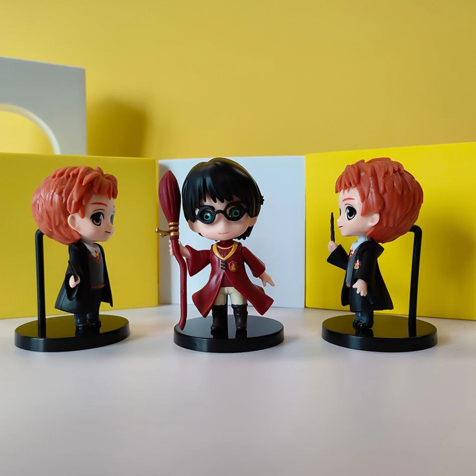 Harry Potter Characters Mini Figures Anime Style