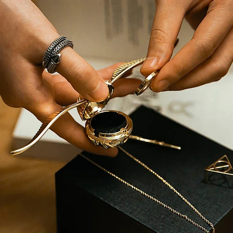 Gold Snitch Jewellery Box