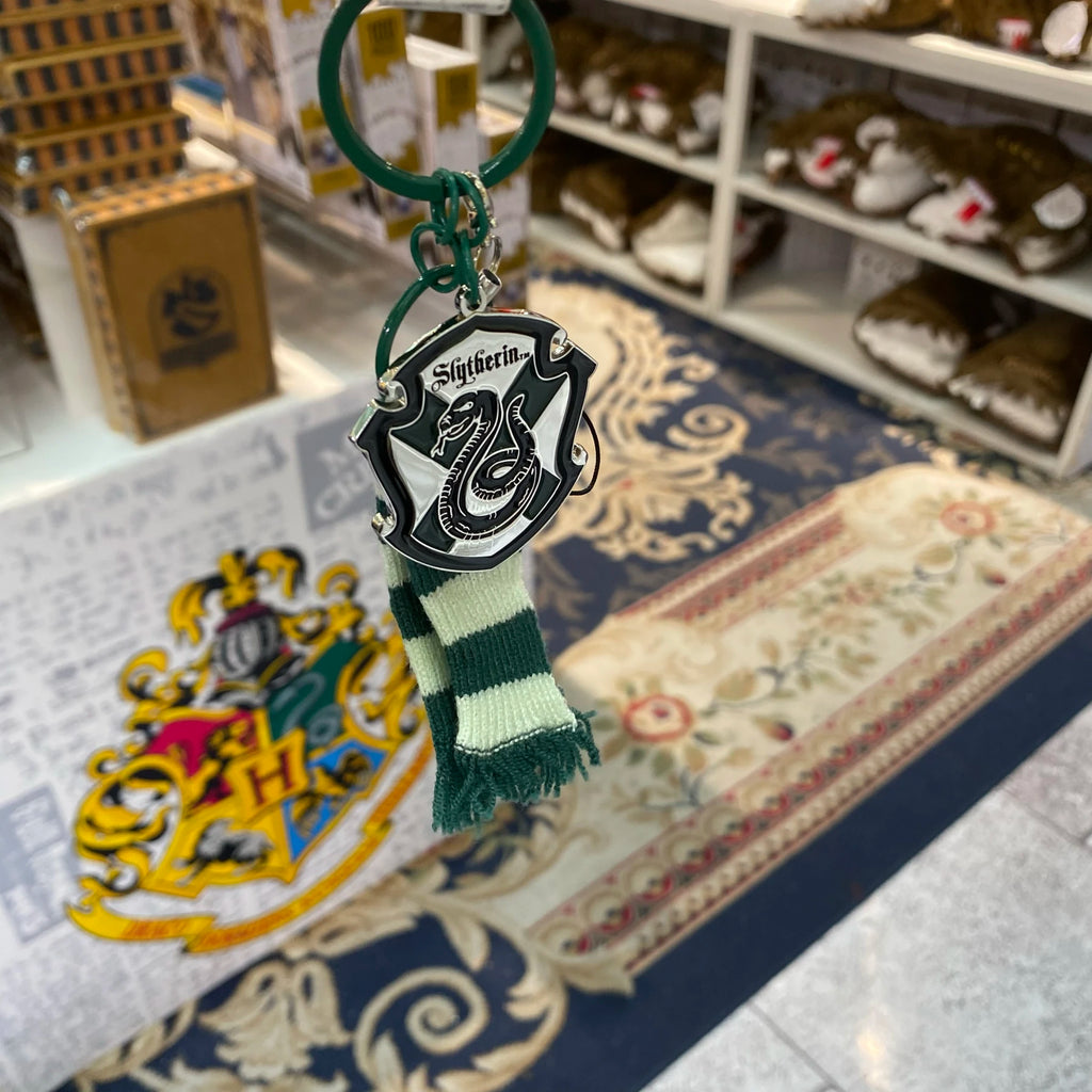 Hogwarts Houses Scarf and pendant Keychain Gryffindor/Slytherin/Ravenclaw/Hufflepuff